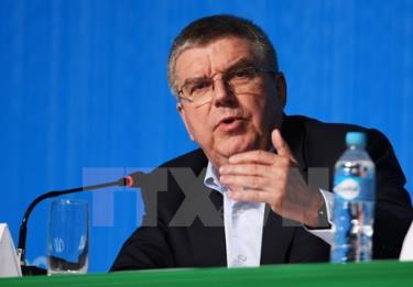 Chủ tịch Ủy ban Olympic quốc tế (IOC), Thomas Bach.