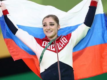 Aliya Mustafina đã mang về cho Nga 3 huy chương, trong đó có 1 Huy chương vàng.