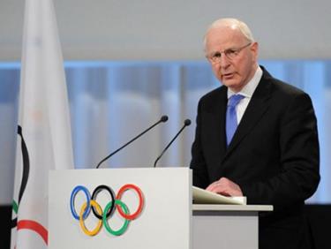 Chủ tịch Ủy ban Olympic châu Âu Patrick Hickey.