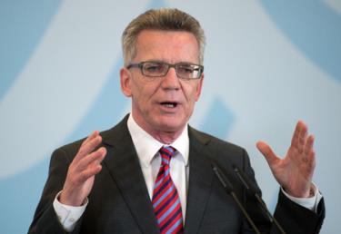 Bộ trưởng Nội vụ Đức Thomas de Maiziere.