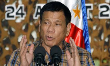 Tổng thống Philippines Rodrigo Duterte.