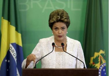 Bà Dilma Rouseff.
