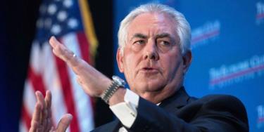 Ngoại trưởng Mỹ Rex Tillerson.