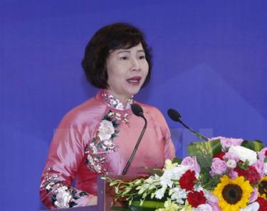 Bà Hồ Thị Kim Thoa.