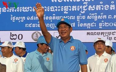 Đảng Nhân dân Campuchia do Thủ tướng Hun Sen lãnh đạo nhận được 4.889.113 phiếu, dẫn đầu với 70% phiếu bầu.