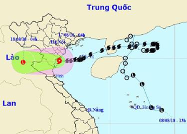 Bão số 4 suy yếu thành áp thấp nhiệt đới nhưng gây mưa lớn tại nhiều nơi.
