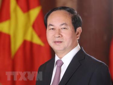 Chủ tịch nước Trần Đại Quang.