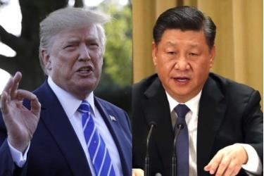 Tổng thống Mỹ Donald Trump và Chủ tịch Trung Quốc Tập Cận Bình.