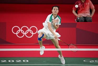 Thùy Linh gây ấn tượng tại Olympic Tokyo.