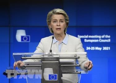 Chủ tịch Ủy ban châu Âu (EC) Ursula von der Leyen.