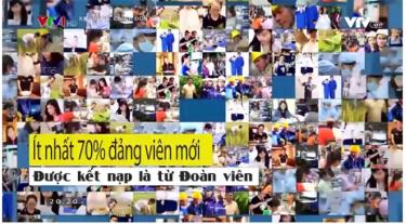 Ban Chấp hành Trung ương Đảng khóa X đã đặt mục tiêu: Phấn đấu đạt tỷ lệ ít nhất 70% đảng viên mới được kết nạp là từ Đoàn viên