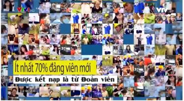 Ban Chấp hành Trung ương Đảng khóa X đã đặt mục tiêu: Phấn đấu đạt tỷ lệ ít nhất 70% đảng viên mới được kết nạp là từ Đoàn viên