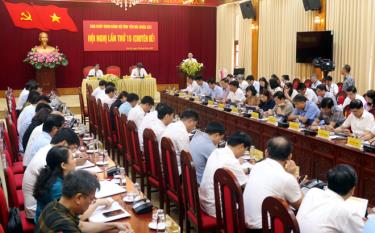 Quang cảnh Hội nghị