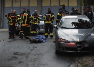 Địa điểm xảy ra vụ xả súng hàng loạt ở Cetinje, cách Podgorica, Montenegro khoảng 30 km về phía Tây, ngày 12/8/2022.