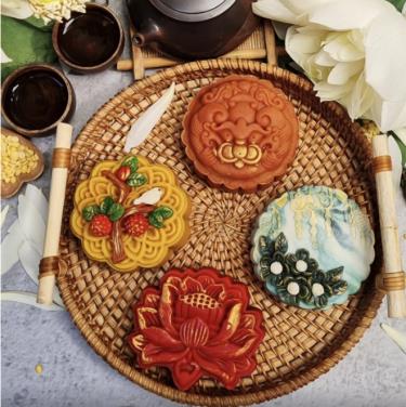 Bánh trung thu 3D của Luxury Mooncake.