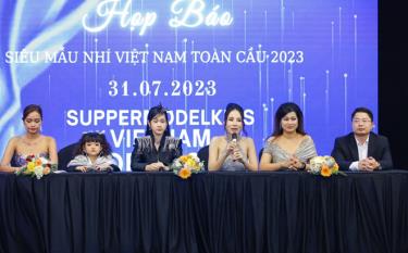 Họp báo khởi động cuộc thi Siêu mẫu nhí đăng nhập dafabet Toàn cầu 2023.