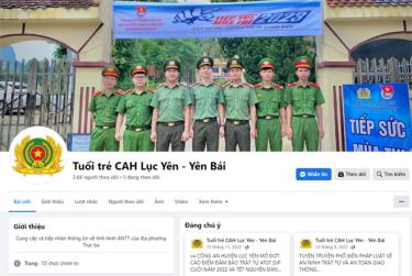 Fanpage “Tuổi trẻ CAH Lục Yên” thường xuyên đưa tin, bài viết, hình ảnh, video phản ánh thông tin chính thống, định hướng dư luận, phục vụ hiệu quả công tác thông tin, tuyên truyền.