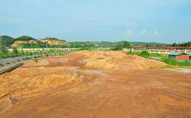 Các quỹ đất trên địa bàn thành phố Yên Bái đang được triển khai xây dựng cơ sở hạ tầng.