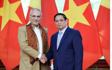 Thủ tướng Chính phủ Phạm Minh Chính tiếp Tổng thống Timor-Leste Jose Ramos-Horta.