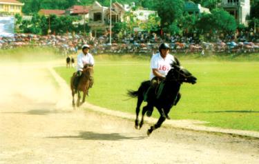 Đua ngựa - môn thể thao rèn luyện sức khỏe, sự nhanh nhẹn trong cuộc sống của đồng bào Mông vùng cao.