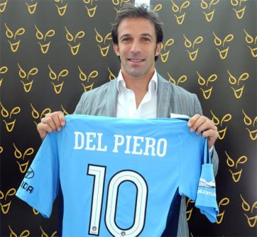 Del Piero ra mắt ở Sydney hôm qua.
