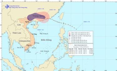 Diễn biến của bão số 9
