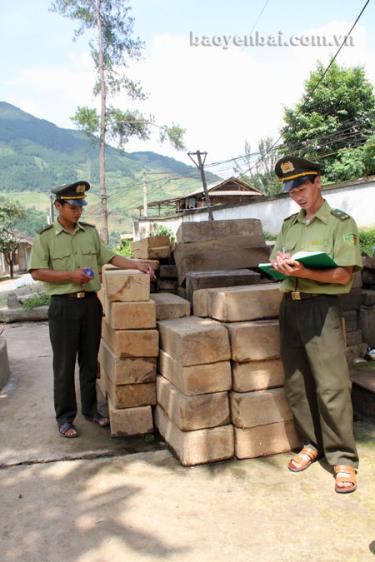 9 tháng đầu năm, lực lượng kiểm lâm toàn tỉnh thu giữ 97,9m3 gỗ xẻ và 7,50m3 gỗ tròn.
