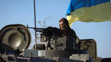 Binh sĩ Ukraine ở miền Đông nước này.