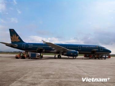 Máy bay của Vietnam Airlines.