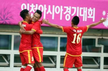 Olympic Việt Nam đã có một vòng bảng tuyệt vời tại Asiad Incheon 2014.