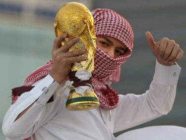 Qatar đang đứng trước nguy cơ bị tước quyền đăng cai World Cup 2022.