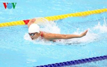 Ánh Viên giành quyền vào thi đấu chung kết bơi 400m hỗn hợp nữ.