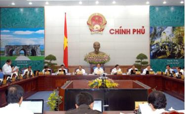 Chính phủ họp phiên thường kỳ tháng 9/2014.