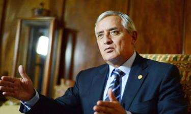 Ông Otto Perez Molina.