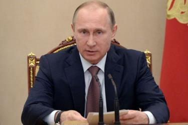 Tổng thống Nga Vladimir Putin.