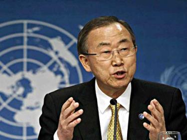 Tổng thư ký LHQ Ban Ki-moon kêu gọi lập tòa án quốc tế xét xử tội ác ở Syria