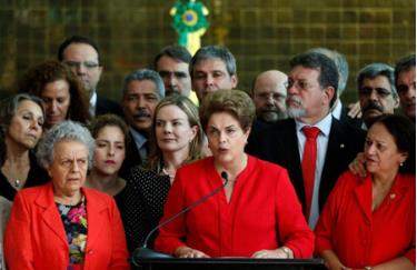 Bà Dilma Rousseff.