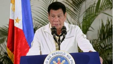 Tổng thống Philippines Rodrigo Duterte.