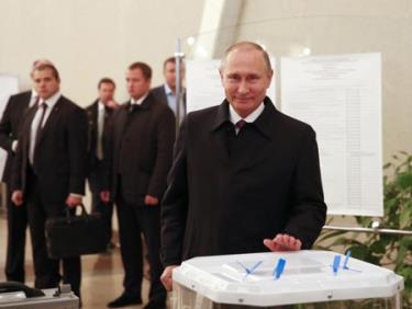 Tổng thống Nga Putin.