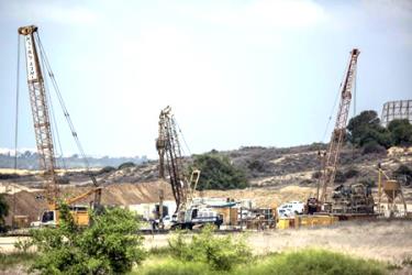 Israel xây dựng hàng rào an ninh ngầm dưới lòng đất.