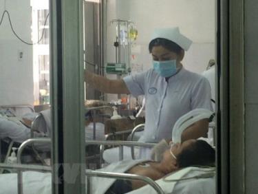 Một trường hợp bệnh nhân nhiễm cúm A/H1N1 trong tình trạng nguy kịch được điều trị.