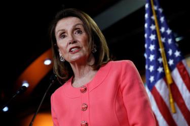 Chủ tịch Hạ viện Mỹ Nancy Pelosi.