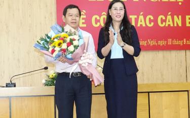 Ông Đặng Văn Minh được bầu giữ chức Phó Bí thư Tỉnh ủy Quảng Ngãi.