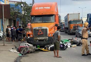 Hiện trường vụ tai nạn