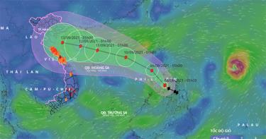 Bão Conson sẽ phải chịu tác động bởi một cơn bão rất mạnh khác đang hoạt động ngoài khơi Philippines.