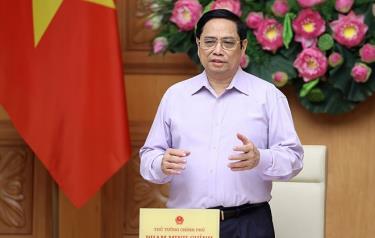 Thủ tướng Phạm Minh Chính phát biểu tại Hội nghị.