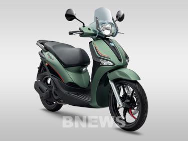Phiên bản đặc biệt Liberty S 2021 màu xanh Green. Ảnh: BNEWS/TTXVN.