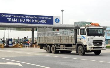 Trạm thu phí Km6 cao tốc Nội Bài- Lào Cai.