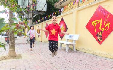Với nhiều hành động thiết thực của các cấp, các ngành, trẻ em thành phố Yên Bái ngày càng được quan tâm phát triển về thể chất và tinh thần.