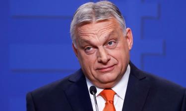 Thủ tướng Hungary Viktor Orban ở Budapest hôm 6/4.